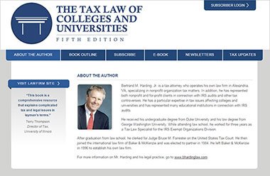 katbo-portfolio-college-university-tax-law-Bert-Harding-wordpress-civicrm